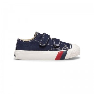 Keds Big Kid's Royal Lo HL Sneaker Kinder Navy | 41237RJMW