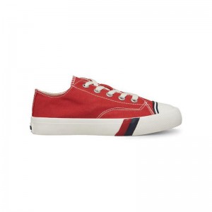 Keds Big Kid's Royal Lo Sneaker Kinder Rot | 60814GOLW