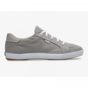 Keds Center III Canvas Lace Ups Damen Grau | 13476POLF