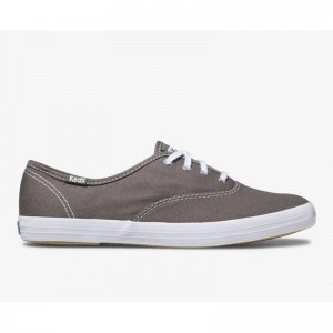 Keds Champion Original Lace Ups Damen Grau | 36980KRZC