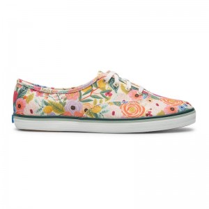 Keds Champion Rifle Paper Co. Garden Party Linen Prints Damen Mehrfarbig | 23098DJWH