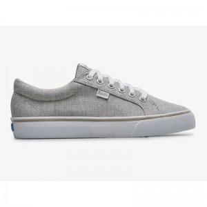 Keds Jump Kick Textil Linear Static Lace Ups Damen Grau | 86475YIEG