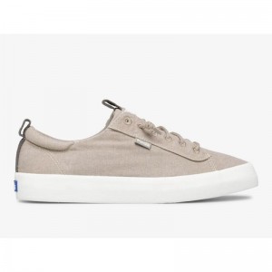 Keds Kickback Canvas Washable Lace Ups Damen Grau | 92638NRAC