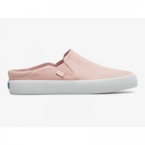 Keds Kickback Crepe Slip On Mules Damen Rosa | 60395YBAF