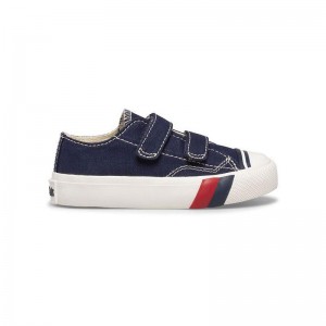 Keds Little Kid's Royal Lo HL Sneaker Kinder Navy | 02597CZUO