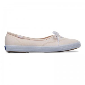 Keds The Mini Canvas Halbschuhe Damen Hellrosa | 60412QAEW