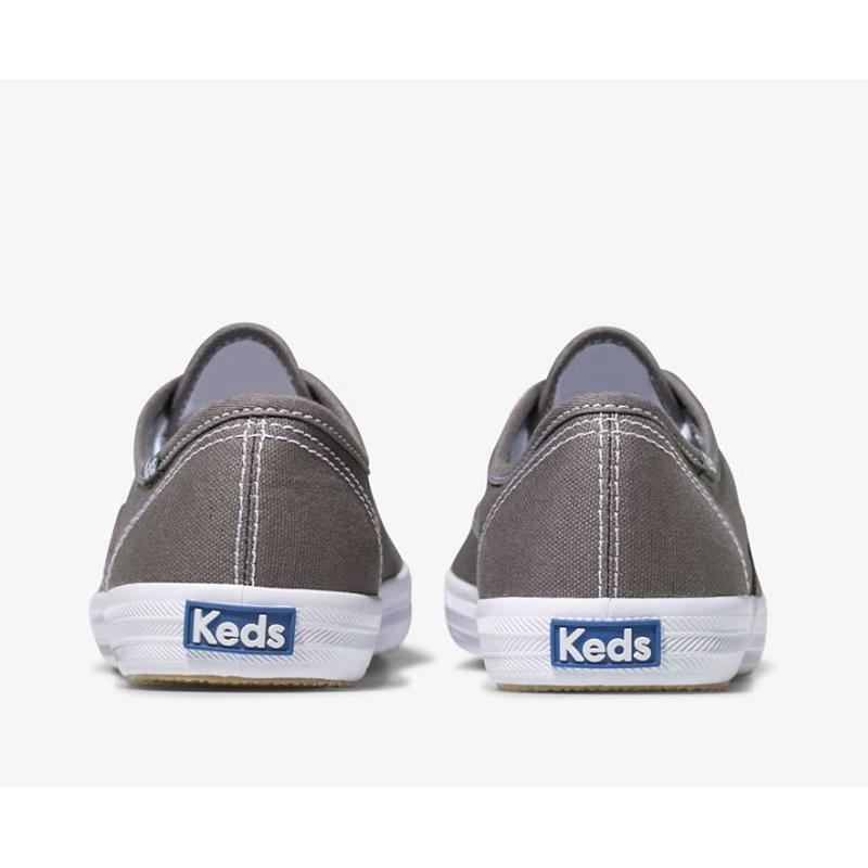 Keds Champion Original Lace Ups Damen Grau | 36980KRZC