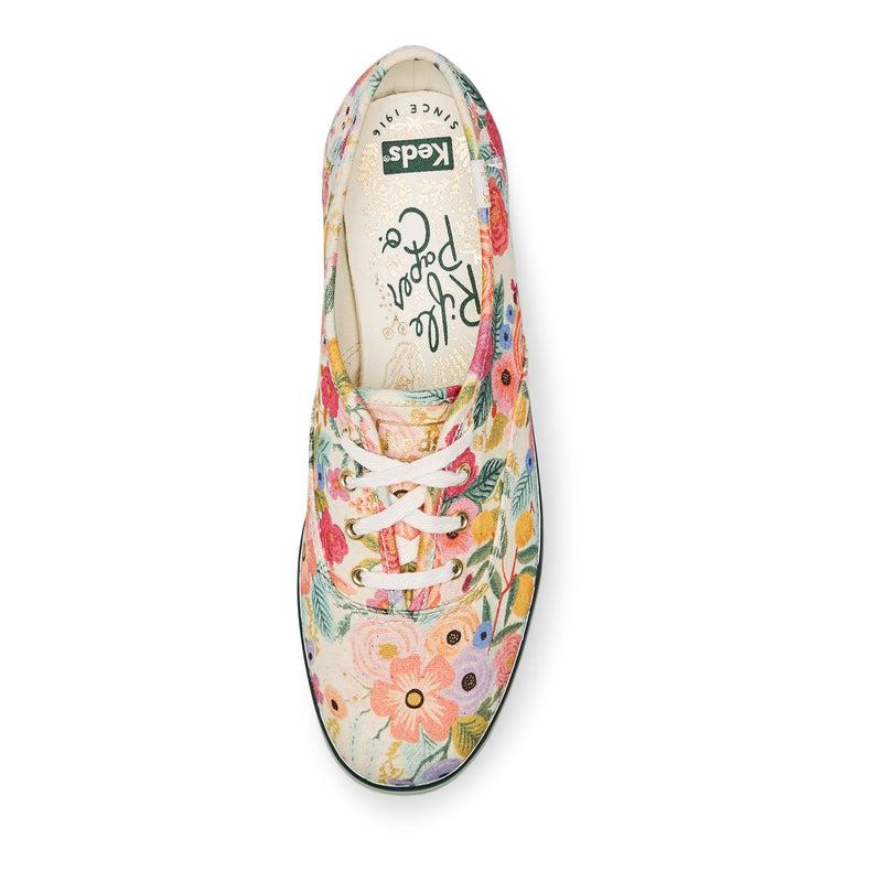 Keds Champion Rifle Paper Co. Garden Party Linen Canvas Damen Mehrfarbig | 21706NUXW