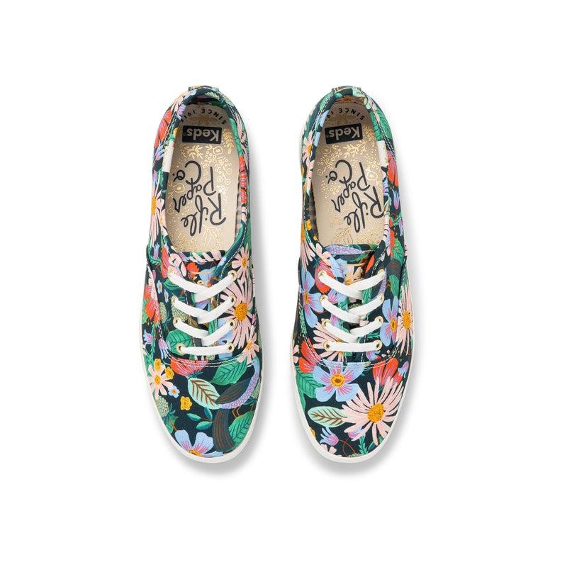 Keds Champion Rifle Paper Co Dovecoat Canvas Damen Navy/Multicolor | 89734AIPC