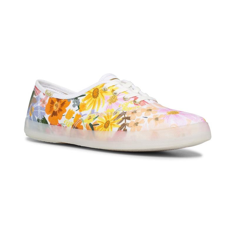 Keds Champion Rifle Paper Co Marguerite Prints Damen Rosa | 08721IOGW