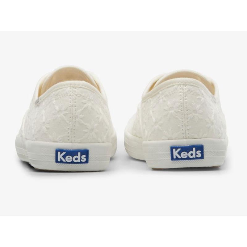 Keds Champion Starburst Eyelet Lace Ups Damen Weiß | 76425YSMF