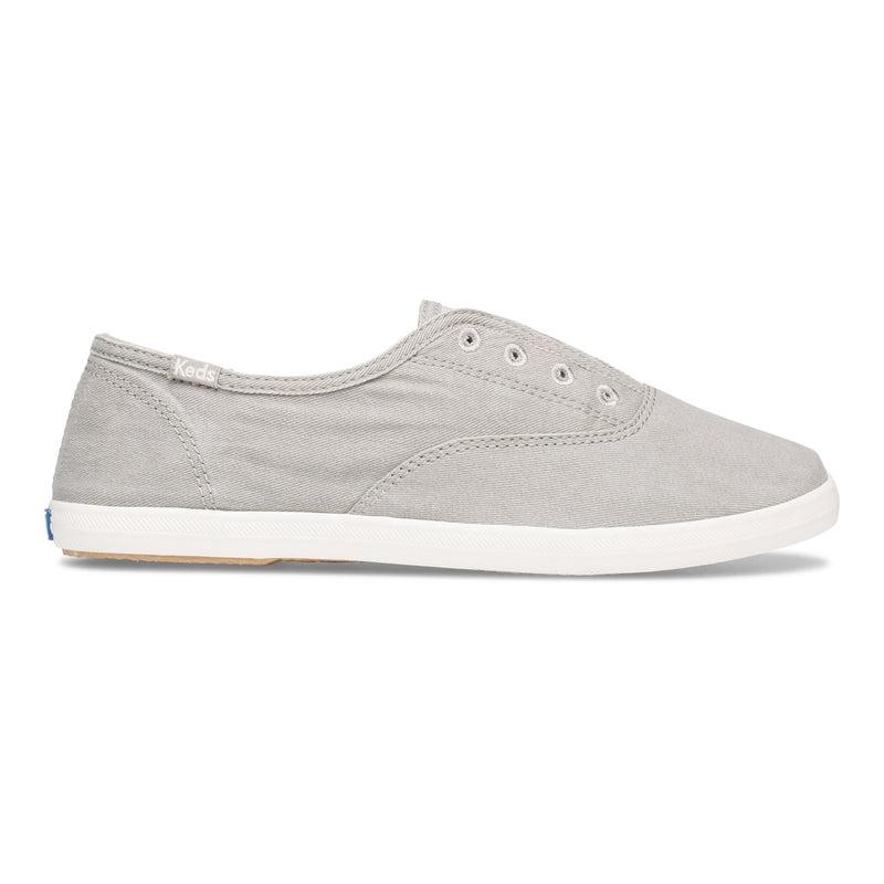 Keds Chillax Washable Canvas Twill Drizzle Canvas Damen Grau | 38671AOQD