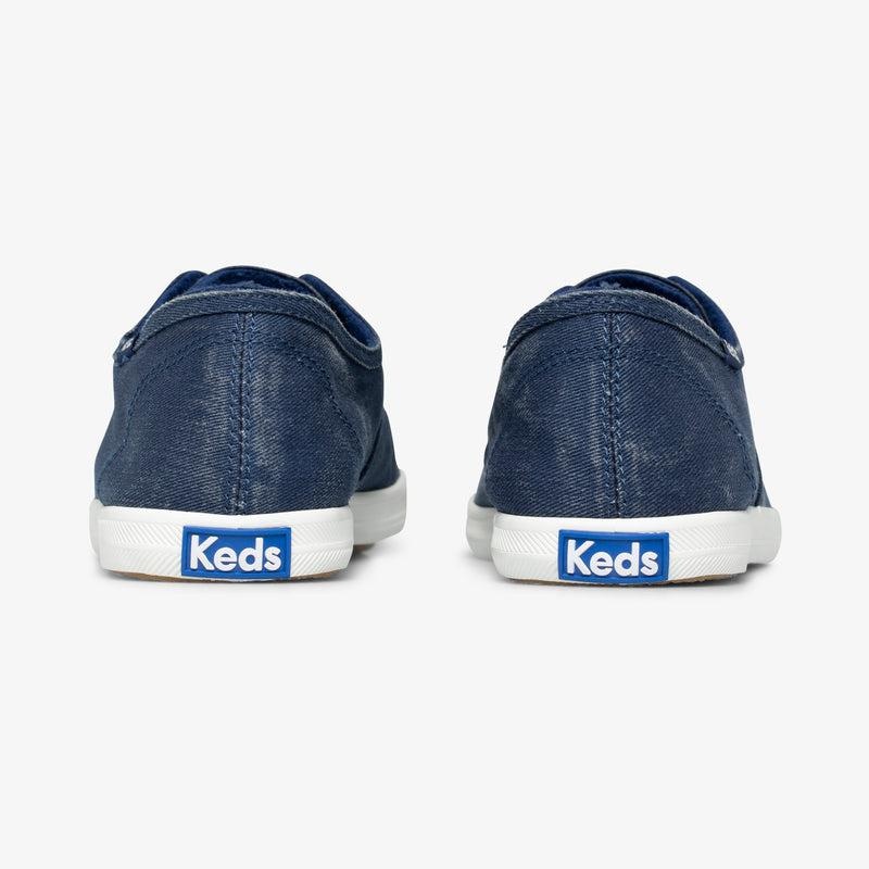 Keds Chillax Washable Canvas Twill Halbschuhe Damen Navy | 48127RLFK