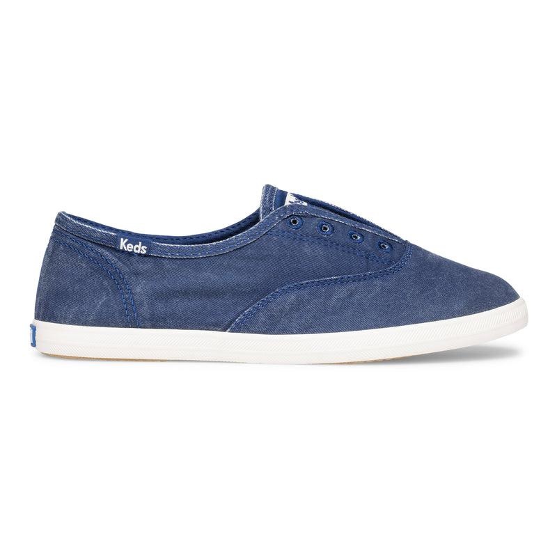 Keds Chillax Washable Canvas Twill Halbschuhe Damen Navy | 48127RLFK