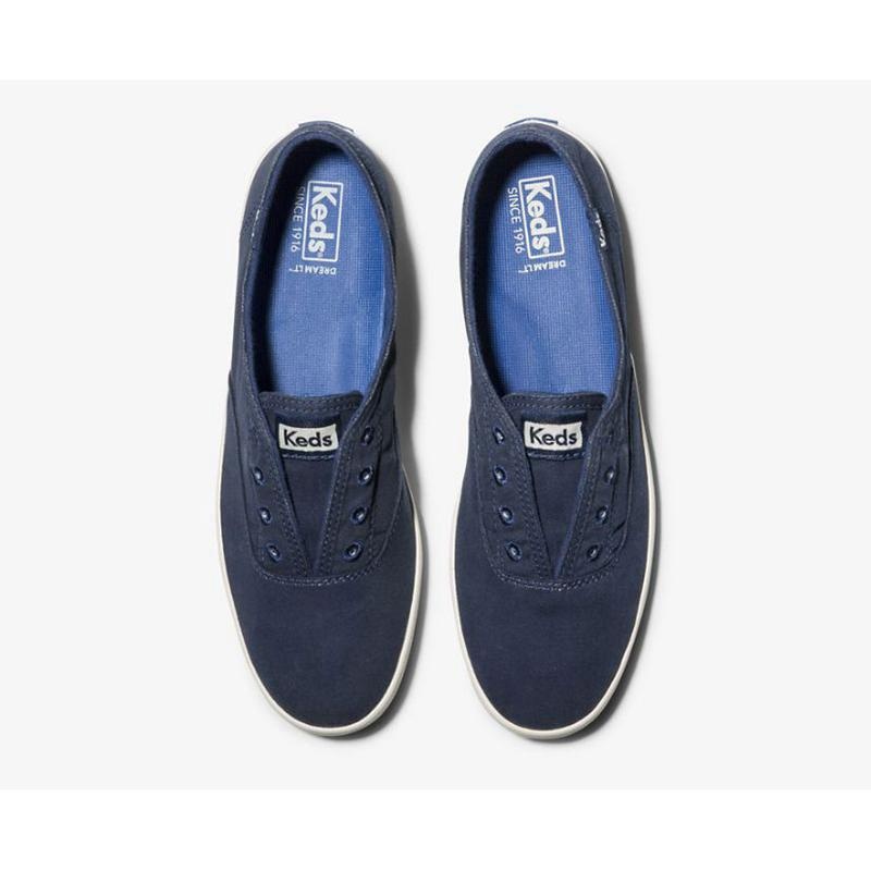 Keds Chillax Washable Halbschuhe Damen Blau | 37165TDZQ