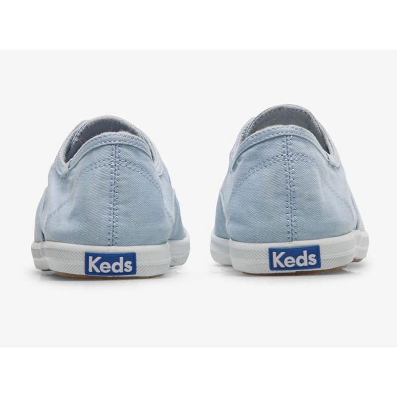 Keds Chillax Washable Twill Halbschuhe Damen Hellblau | 49182JIHP