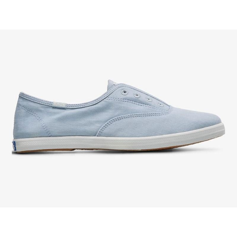 Keds Chillax Washable Twill Halbschuhe Damen Hellblau | 49182JIHP