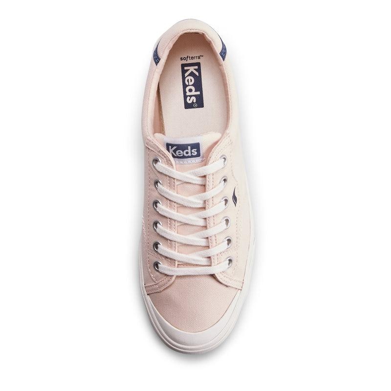 Keds Crew Kick 75 Canvas Varsity Canvas Damen Rosa | 60871ROKV