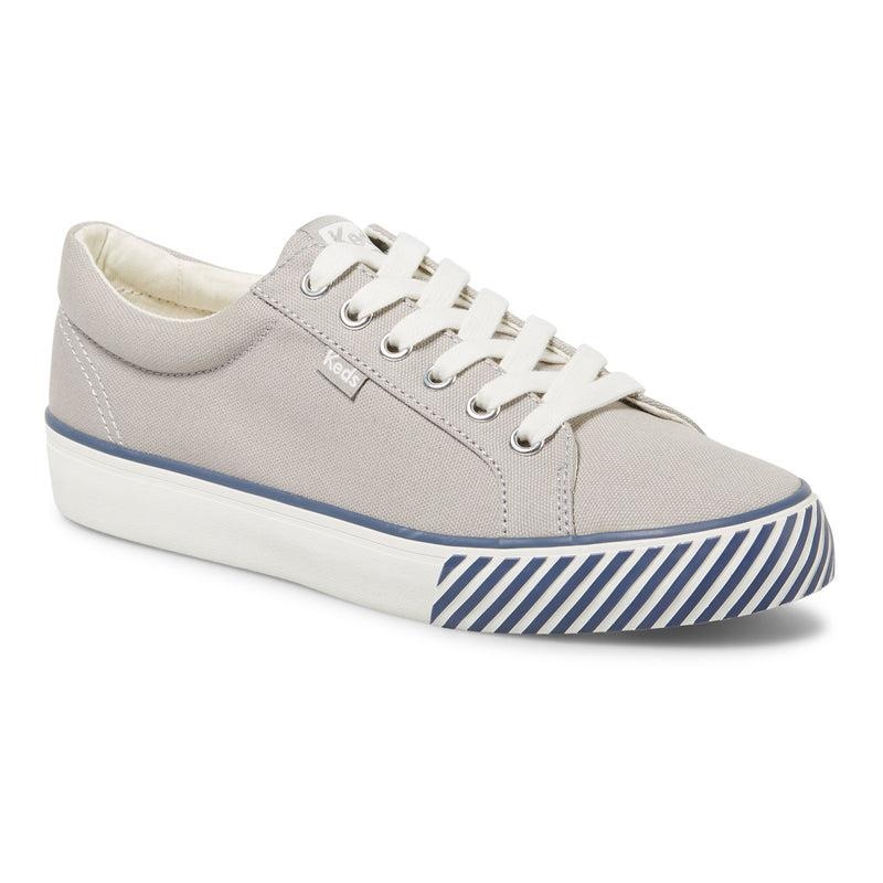 Keds Jump Kick Majestic Canvas Flint Canvas Damen Grau | 15802CVOU