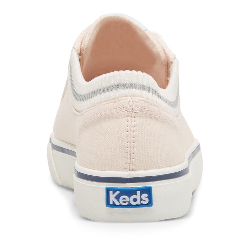 Keds Jump Kick Rib Knit Collar Canvas Canvas Damen Hellrosa | 40851MQYE