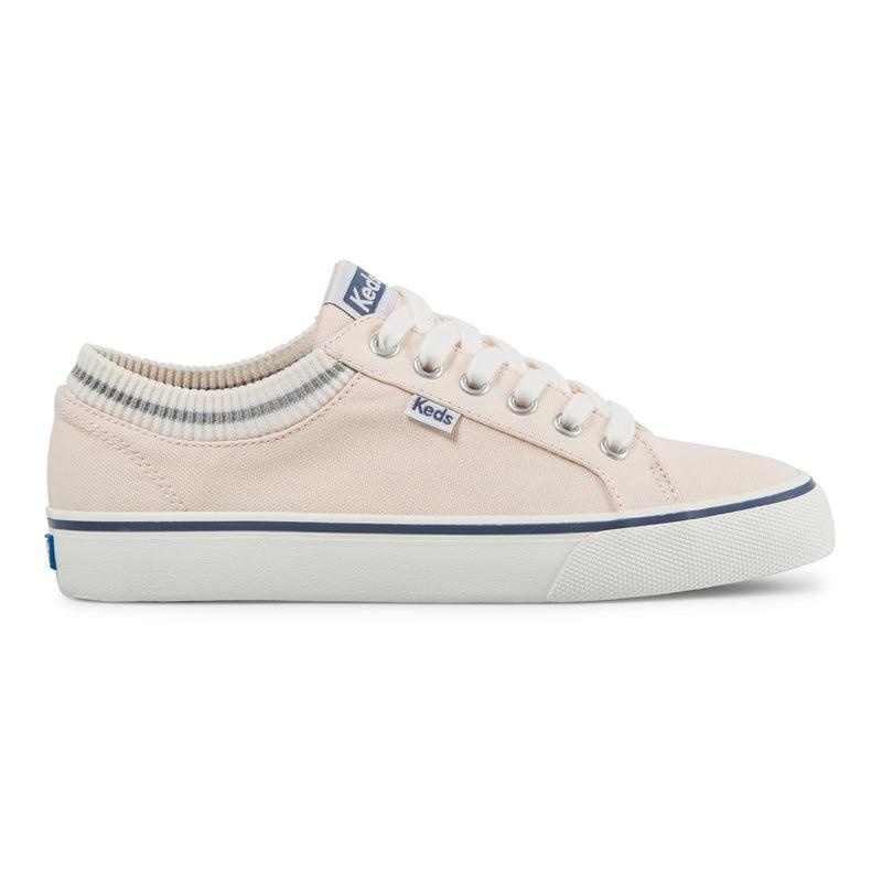 Keds Jump Kick Rib Knit Collar Canvas Canvas Damen Hellrosa | 40851MQYE