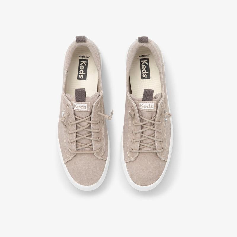 Keds Kickback Washable Organic Baumwoll Canvas Damen Grau | 85134LXVT