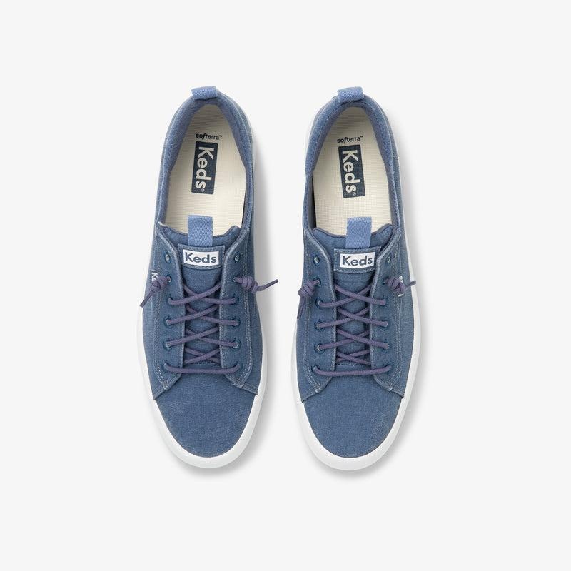 Keds Kickback Washable Organic Baumwoll Halbschuhe Damen Navy | 34970GEOS