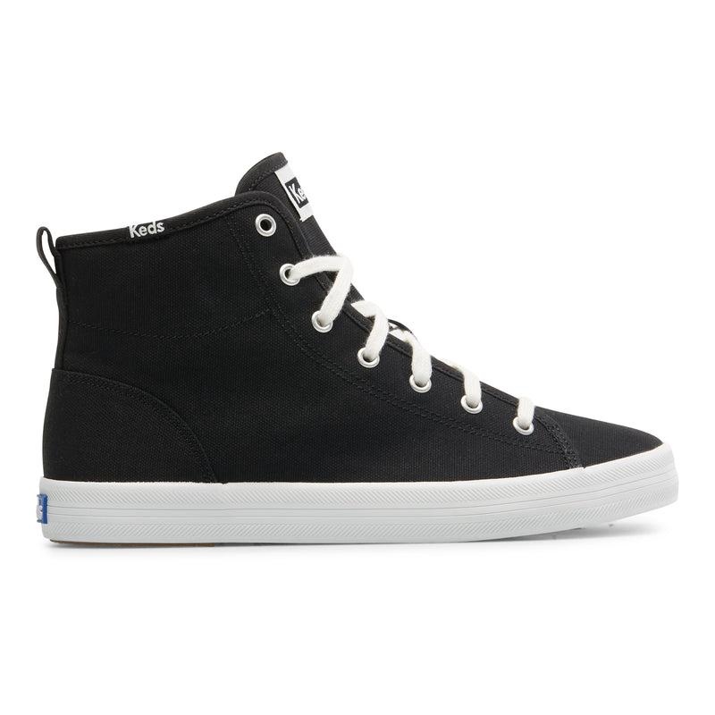 Keds Kickstart Hi Canvas Canvas Damen Schwarz | 24760NWLO