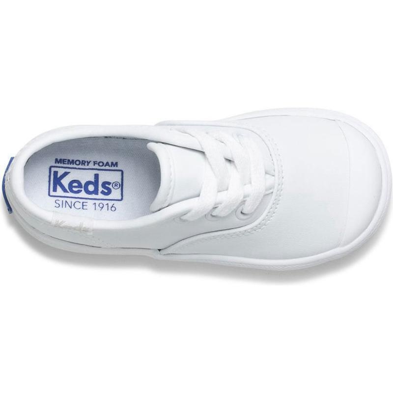 Keds Little Kid's Champion Kappe Cap Sneaker Kinder Weiß | 92635AFCU