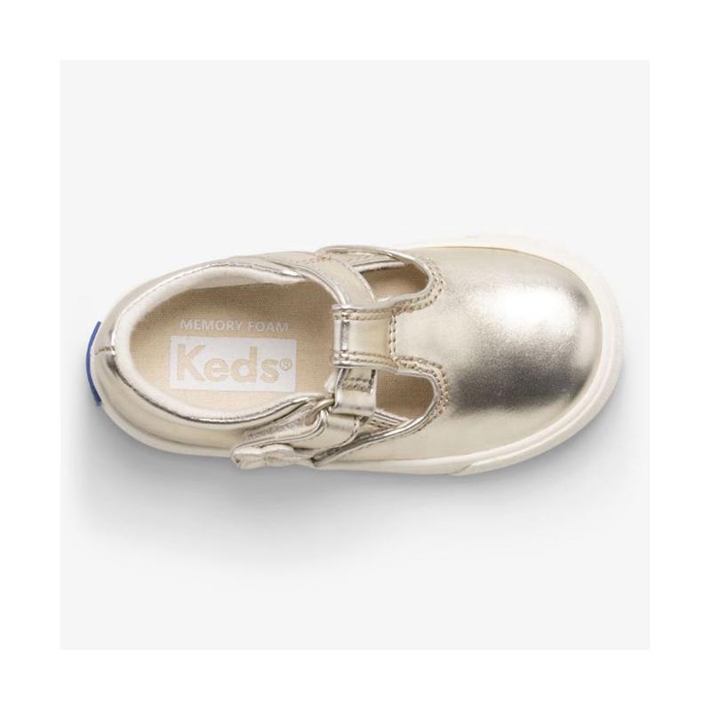 Keds Little Kid's Daphne Sneaker Kinder Silber | 59048BAIR