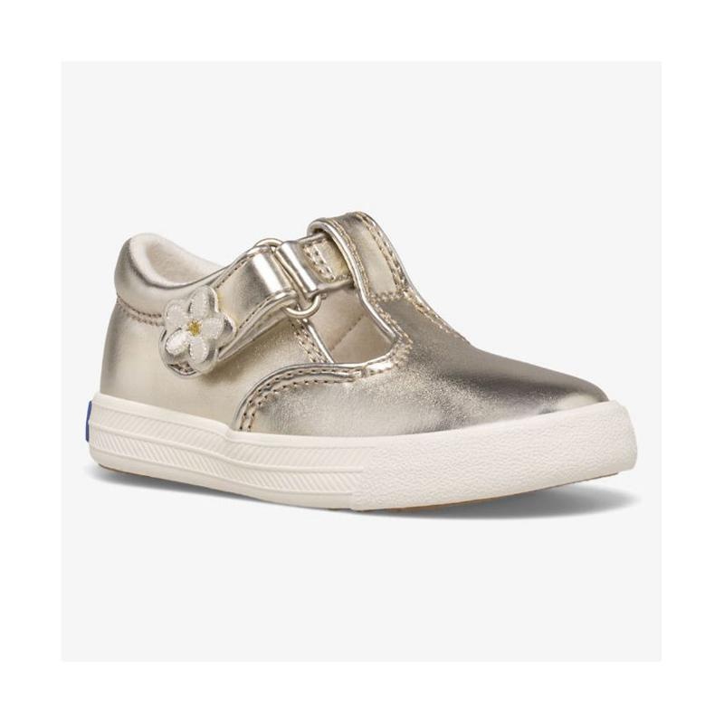 Keds Little Kid's Daphne Sneaker Kinder Silber | 59048BAIR