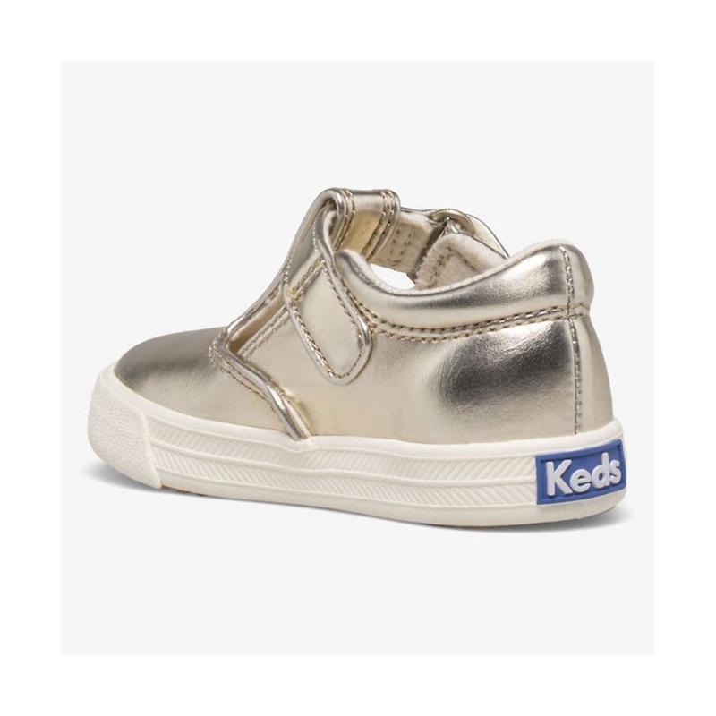 Keds Little Kid's Daphne Sneaker Kinder Silber | 59048BAIR