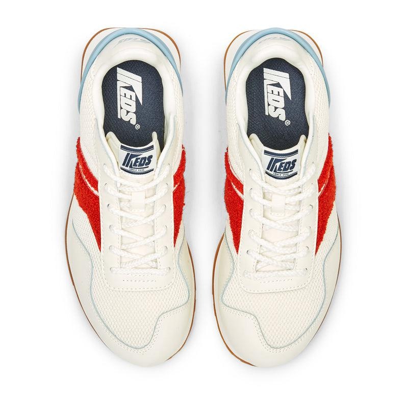 Keds Renaissance Terry Canvas Damen White/Red | 21498DVJR