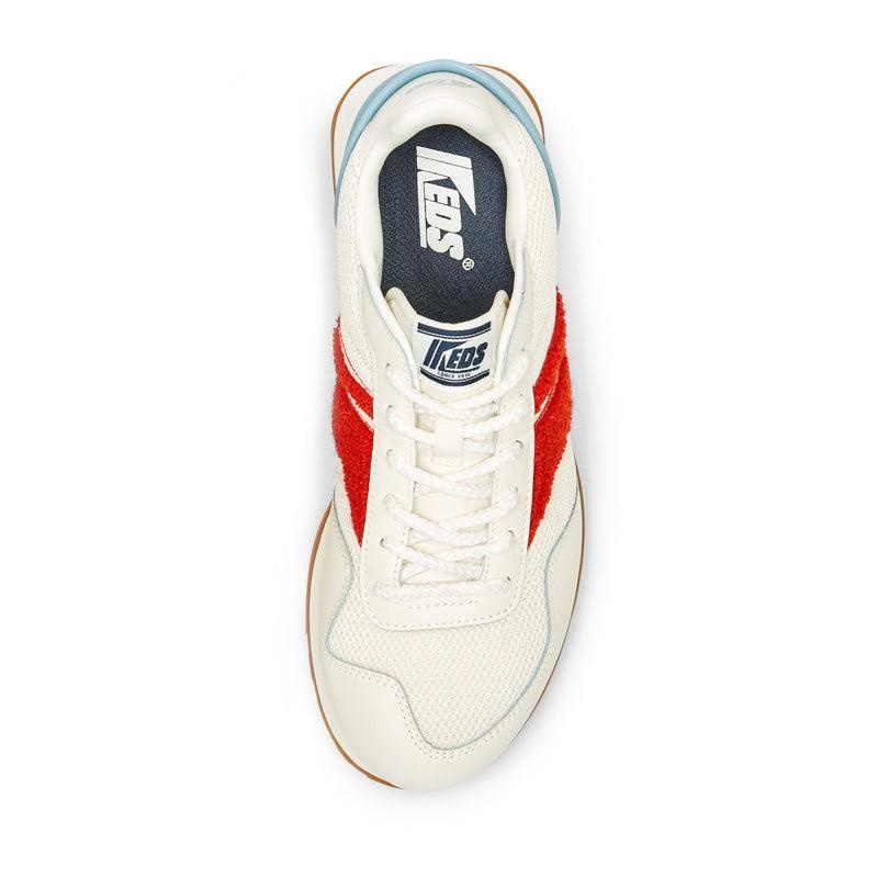 Keds Renaissance Terry Canvas Damen White/Red | 21498DVJR