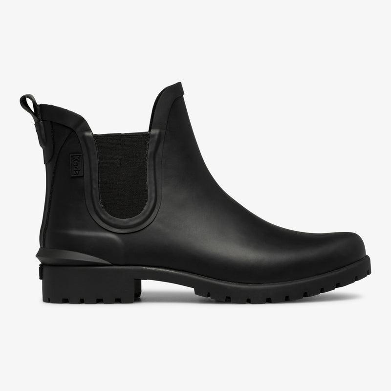 Keds Rowan Rain Boot Stiefel Damen Schwarz | 46170AWXV