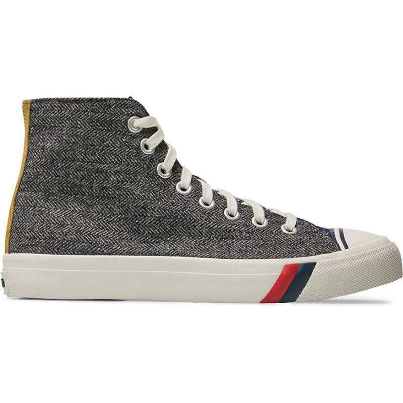 Keds Royal Hi Patchwork Sneaker Herren Braun Blau Mehrfarbig | 70345HKEG