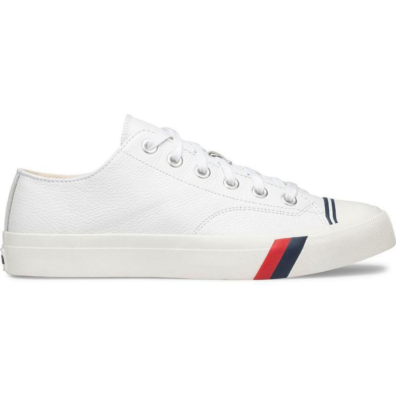 Keds Royal Lo Klassische Leder Sneaker Herren Weiß | 93642LVUG