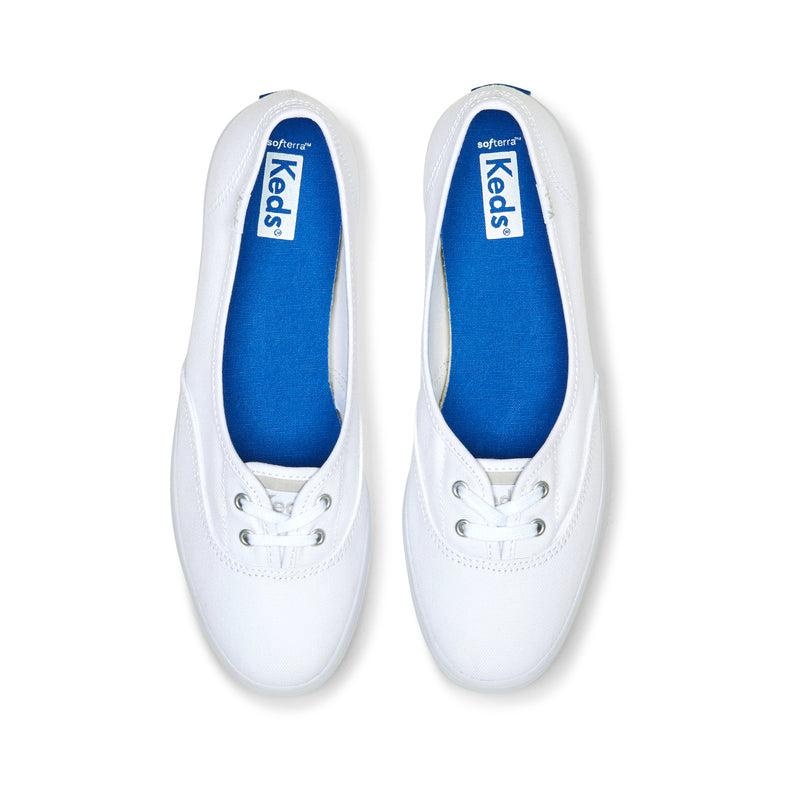 Keds The Mini Canvas Halbschuhe Damen Weiß | 76953TJMG