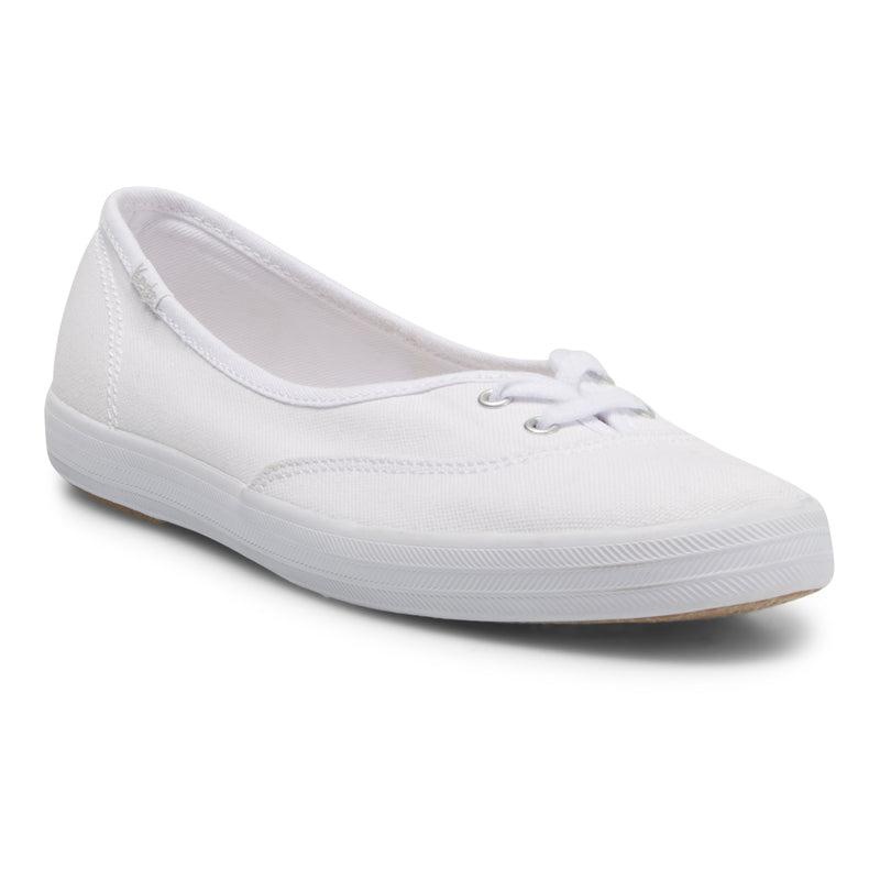 Keds The Mini Canvas Halbschuhe Damen Weiß | 76953TJMG