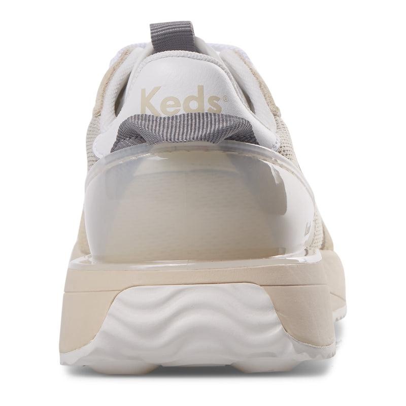 Keds Tiasa Retro Runner Cream Canvas Damen Navajowhite | 35970DUIM