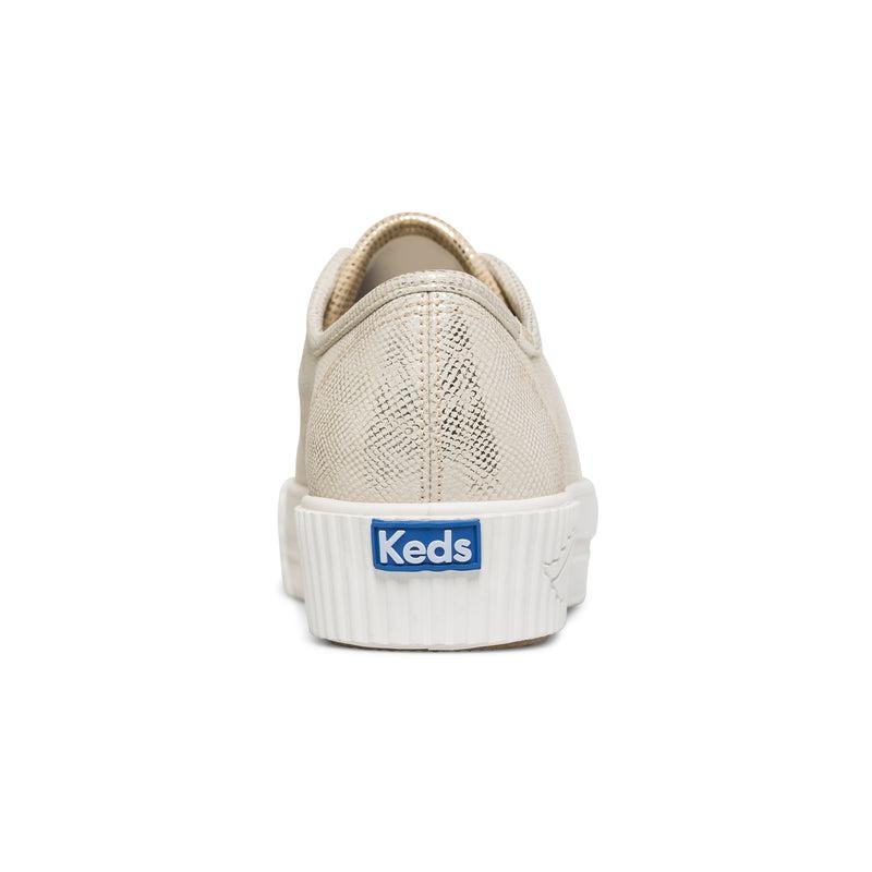 Keds Triple Kick AMP Shine Metallic Gold Platform Sneakers Damen Gold | 95324GQWC