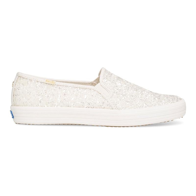 Keds x kate spade Double Decker Halbschuhe Damen Weiß Weiß | 69278ZPSM